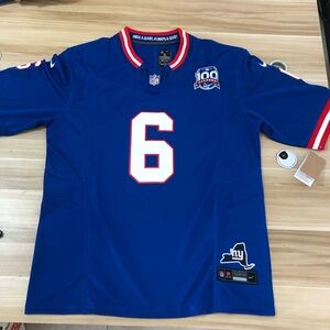 😊Jaxson Dart Blue Jersey Stitched Royal Vapor😘